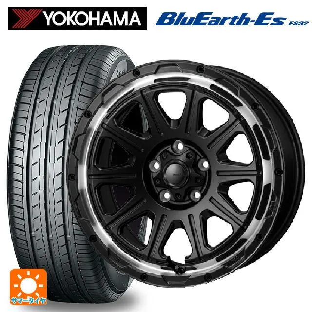 送料無料 サマータイヤホイール 4本セット 225/60R17 99H ヨコハマ ブルーアースEs ES32 # ジャパン三陽 ハイブロック レグルス