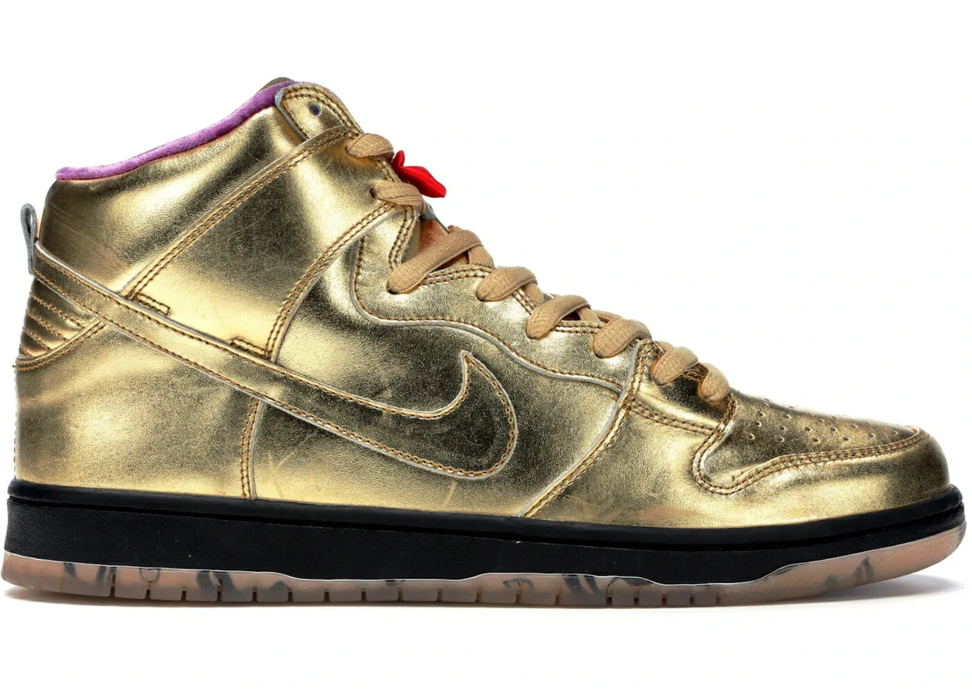 ナイキ エスビー ダンク ハイ ゴールド ダンクハイ スニーカー メンズ NIKE SB DUNK HIGH HUMIDITY / METALLIC GOLD METALLIC GOLD