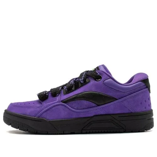 リーニン 紫 パープル 黒色 ブラック PURPLE BLACK スニーカー メンズ LI-NING RSR 101 ABCT041-4 / PURPLE BLACK