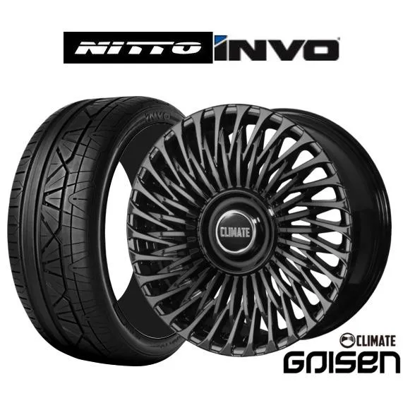 サマータイヤ ホイール4本セット クライメイト GAISEN(凱旋) NITTO INVO  245/35R21