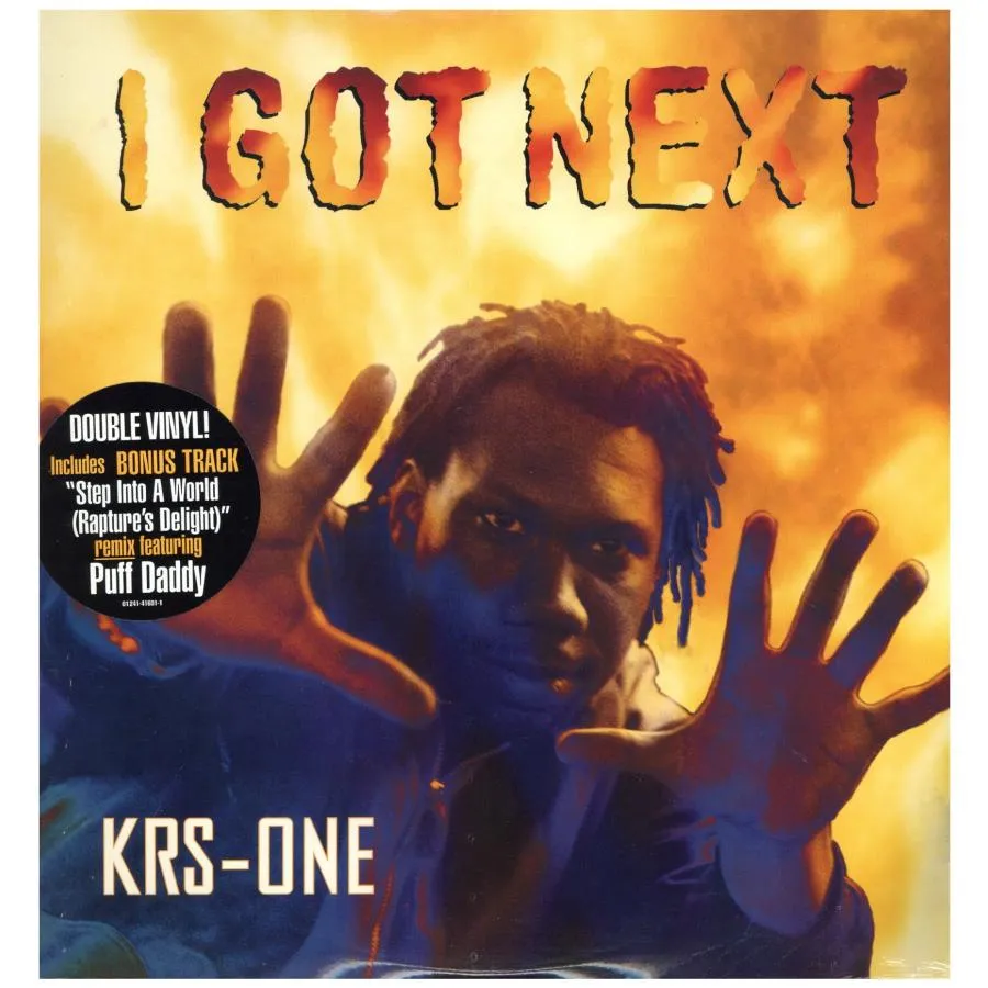 【レコード】KRS-ONE - I GOT NEXT LP (2枚組) US 1997年リリース