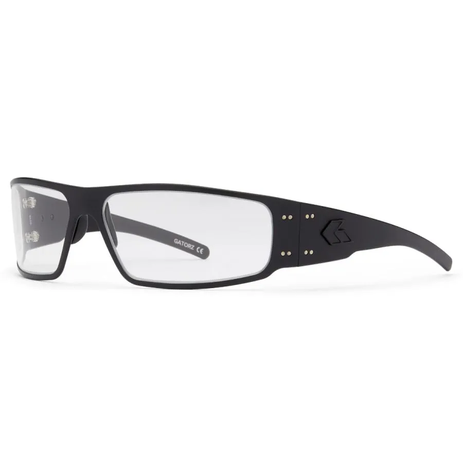 GATORZ MAGNUM ASIAN FIT アジアンフィット タクティカルモデル BLACKOUT FRAME X CLEAR UV LENSES