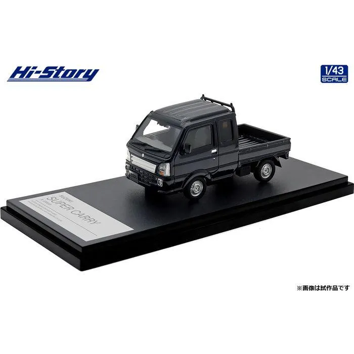 1/43 SUZUKI SUPER CARRY X (2023) ブルーイッシュブラックパール3 インターアライド HS482BK