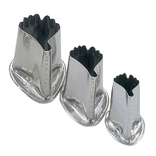 EBM 18-8 上物渕付 抜型 3Pcs 銀杏