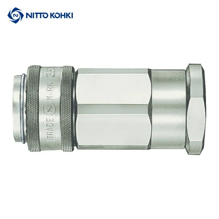 日東工器 350-3S STEEL FKM     350カプラ相手側取付サイズR3/8(01137) (1個)