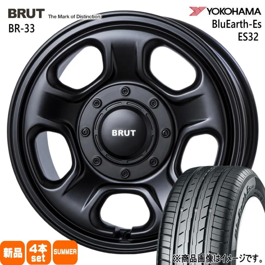 215/65R16 98H  ヨコハマ BluEarth-Es ES32 夏用 サマータイヤ BRUT BR-33 ライズ ロッキー ハイブリッド