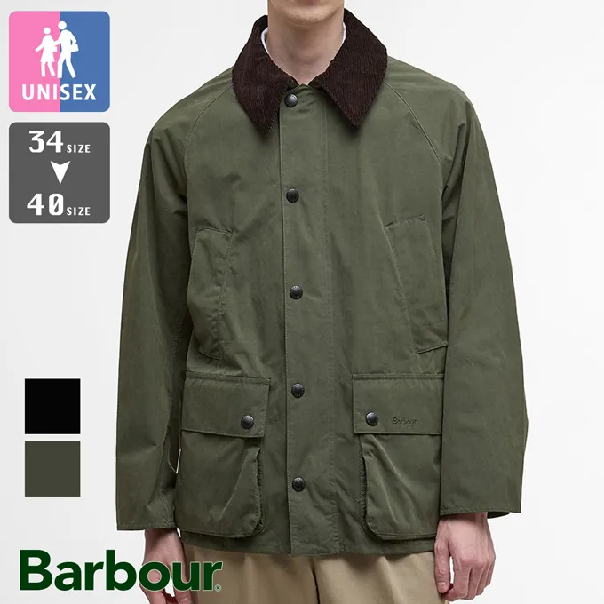 Barbour バブアー BEDALE ビデイル ピーチスキン コットン ブルゾン（オーバーサイズフィット） 261MCA0933 / MCA0933 / 2026SPRING