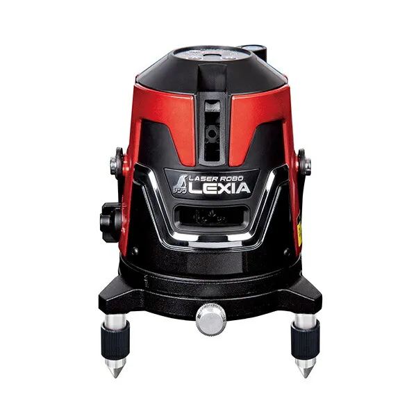 シンワ測定 70942 レーザーロボ LEXIA レッド 21P 縦ライン1本・横・天墨・地墨 受光器 + 三脚付セット 新品 レクシア 70932 純正品