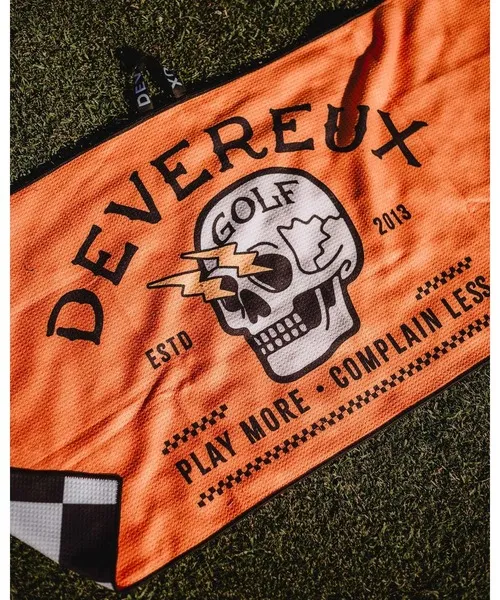 Caf＆#233; Racer Skull Towel