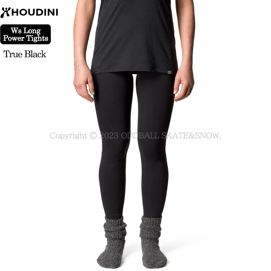 HOUDINI W’s Long Power Tights True Black フーディニ  ウィーメンズ パワータイツ