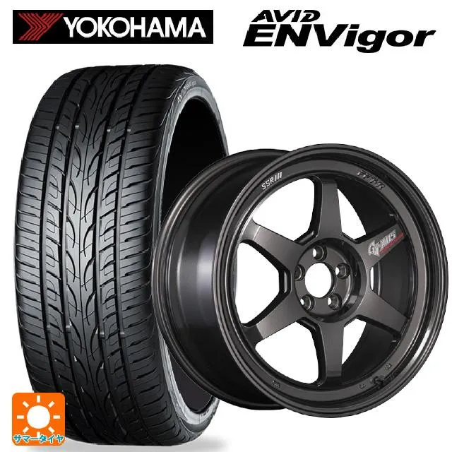 送料無料 サマータイヤホイールセット 235/55R18 104W ヨコハマ エービット エンビガー S321 タナベ SSR GT X05 DR エ