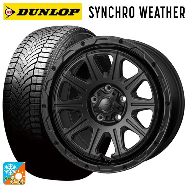 送料無料 オールシーズンタイヤホイールセット 215/65R16 102H XL ダンロップ シンクロウェザー # ジャパン三陽 ハイブロック レグル