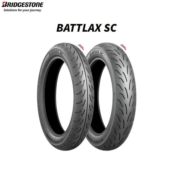 【4月21日出荷】ブリヂストン BRIDGESTONE MCS60031 BATTLAX SC リア 90/90 -14 M/C 46P TL  B4961914860417