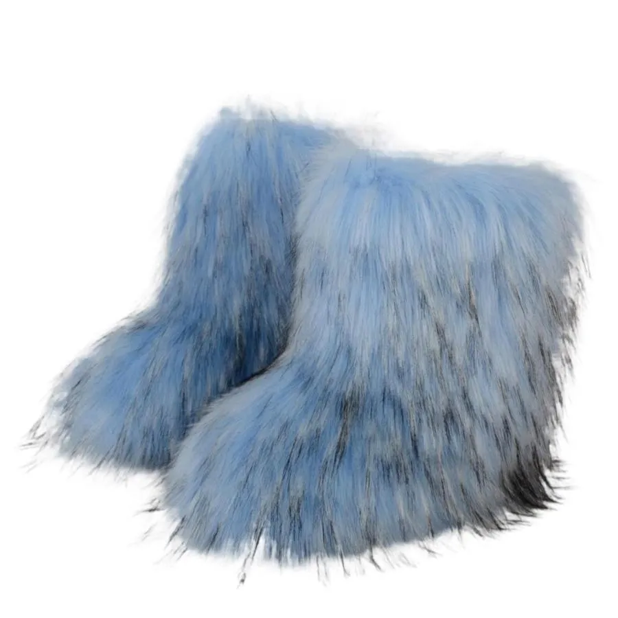 【並行輸入品】Snow Boots for Women Cute Waterproof Womens Winter Boots Waterpr