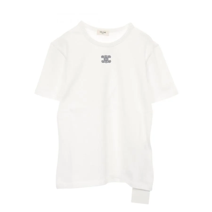 セリーヌ トリオンフ ブランドオフ CELINE コットン 半袖Tシャツ コットン レディース