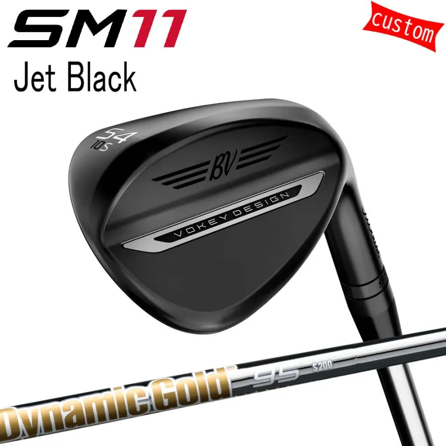 カスタム タイトリスト TITLEIST VOKEY SM11 Jet Black WEDGE ダイナミックゴールド105 26年モデル 日本正規品 ボーケイ SM11 ウェッジ