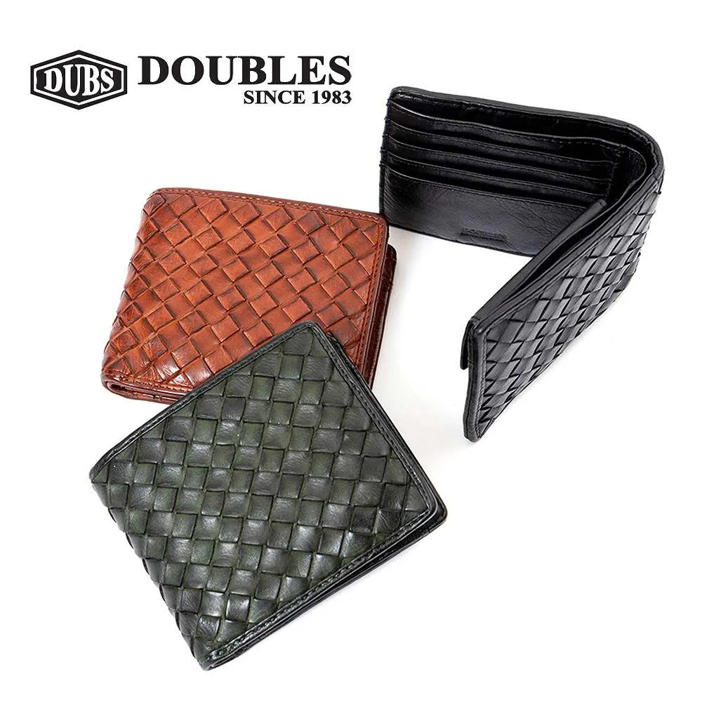 DOUBLES 財布 二つ折り 本革 革 ダブルス メンズ レディース 二つ折り財布 ブランド 2つ折り財布 2つ折り 彼氏 男性 ギフト プレゼント 人気 カジュアル WLO-7640