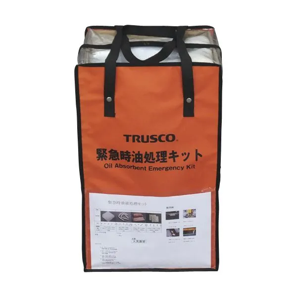 【送料無料】TRUSCO 緊急時油処理キット M TOKK-M 1セット