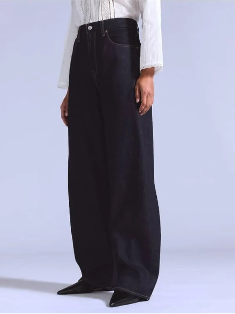 BLUETAB(TM) DROP バレルジーンズ ダークインディゴ Levi リーバイス パンツ ジーンズ・デニムパンツ ブラック【送料無料】[ Fashion]