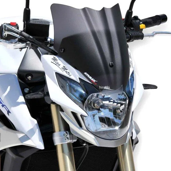 030400104-GSR75 0304XX104-GSR75 アルマックス ERMAX スポーツスクリーン 26cm 11年-16年 GSR750 ブルーシェル HD店