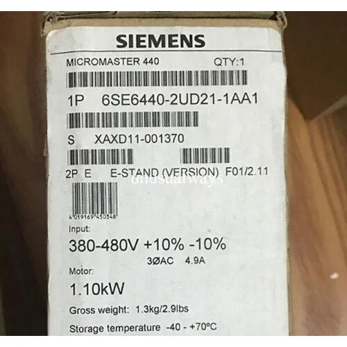 1つの 新品未使用 6SE6440-2UD21-1AA1 6SE6 440-21-1AA1 NEW