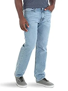 【中古】【輸入品・未使用】Wrangler メンズ ビッグ\u0026トール オーセンティック リラックスフィット ジーンズ フレックス US サイズ: 40W x 36L カラー: ブルー