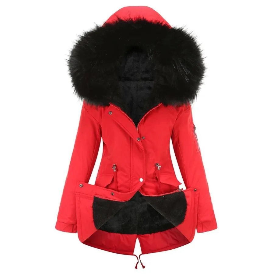 【並行輸入品】Hasta Sherpa Coats for Women Plus Size Winter Jackets for Women