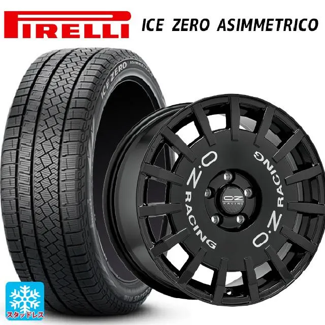 マツダ CX-80(KL5/KL3系)用 235/60R18 107H XL ピレリ アイスゼロ アシンメトリコ 正規品 # ラリーレーシング #