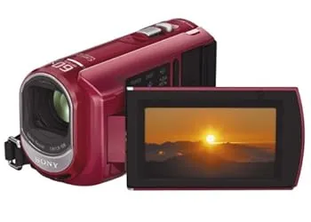 【中古】SONY デジタルビデオカメラレコーダー SX41 レッド DCR-SX41／R