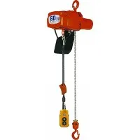 【ポイント10倍】【直送品】 象印 懸垂式小型電気チェーンブロック αHB-016 揚程6m (AHB-K1660) (160kg 二速型)