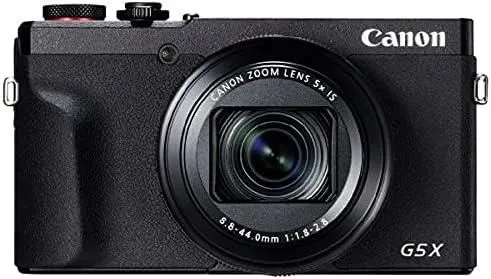 【中古】 Canon コンパクトデジタルカメラ PowerShot G5 X Mark II ブラック 1.0型センサー/F1.8レンズ/光学5倍ズーム PSG5XMARKII  当店保証30日間 人気 ミラーレス 一眼レフ 交換レンズ カメラ