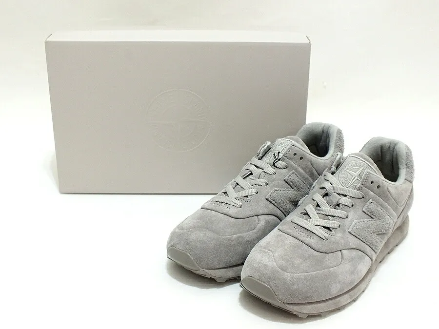 【未使用】 Stone Island × New Balance 574 Legacy Ghost \"\"Dust Gray\"\" U574BSSG 27.5cm ストーンアイランド × ニューバランス 574 レガシー ゴースト \"\"ダストグレー\"\"【鹿屋店】