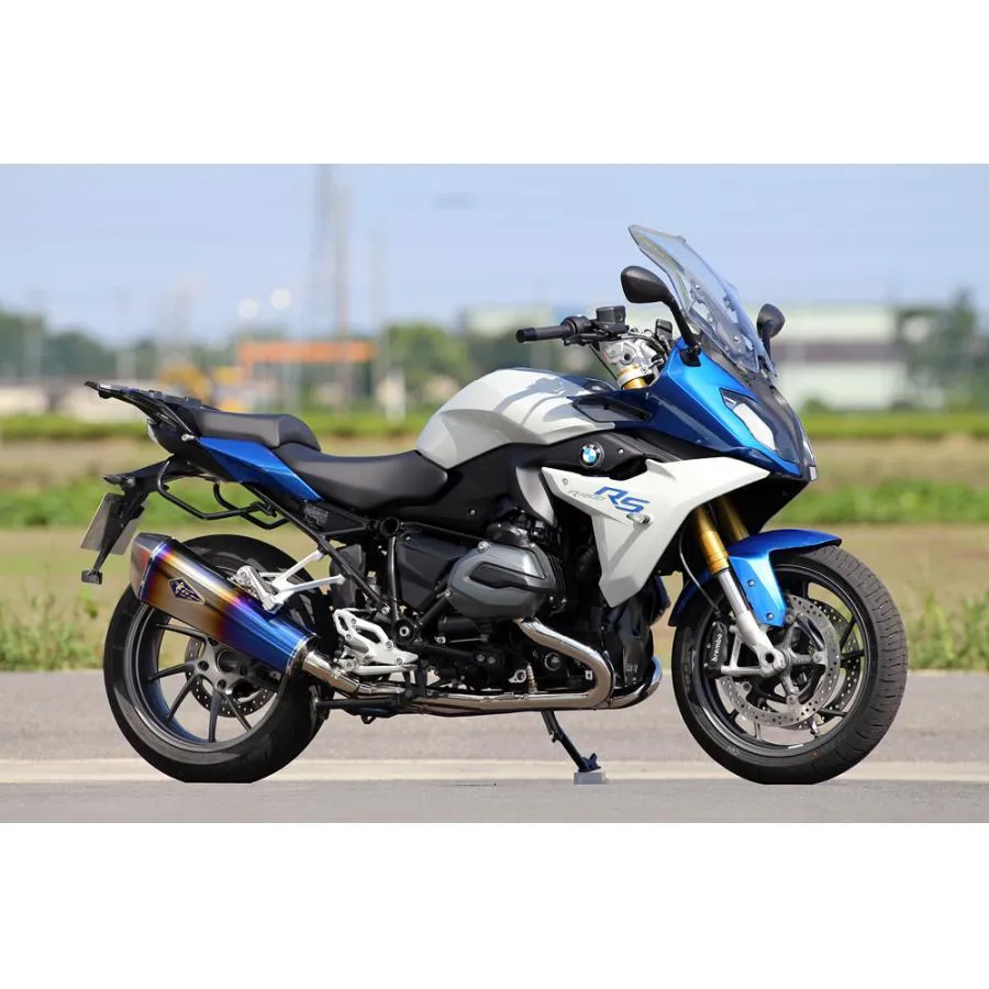 アールズギア リアルスペック フルエキゾースト シングル DB BMW 水冷R1200RS/R 17-