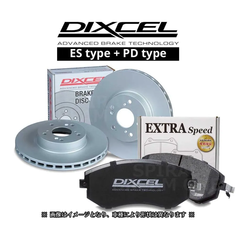 DIXCEL ディクセル PDタイプ\u0026 ES type 前後セット(1台分) 07/12〜12/11 SH5フォレスター 2.0XT 3617039/3657020 361110/365089 <2>