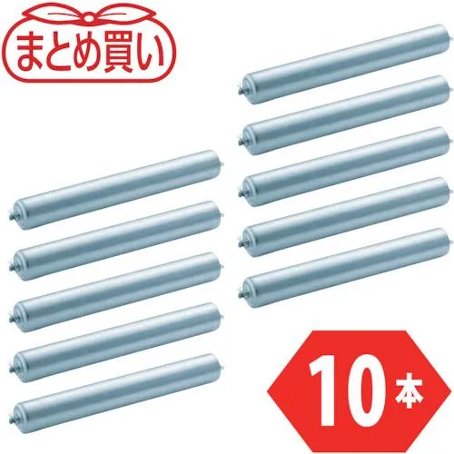 TRUSCO ( トラスコ中山 ) まとめ買い 取替用単品 スチールローラー Φ60.5×2.3t W300 S付10本セット ( VL605W30-10P )
