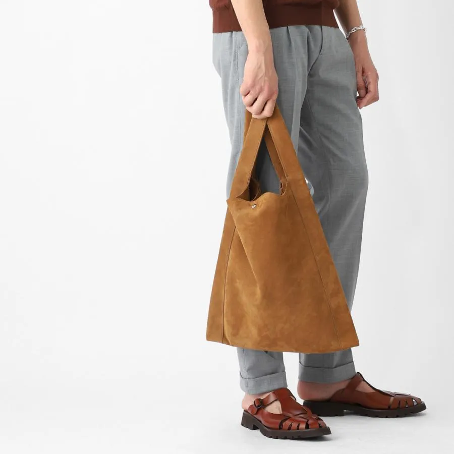 ウィリアム WILLIAM トートバッグ SHOPPING  ブラウン メンズ shopping-nabuk-camel
