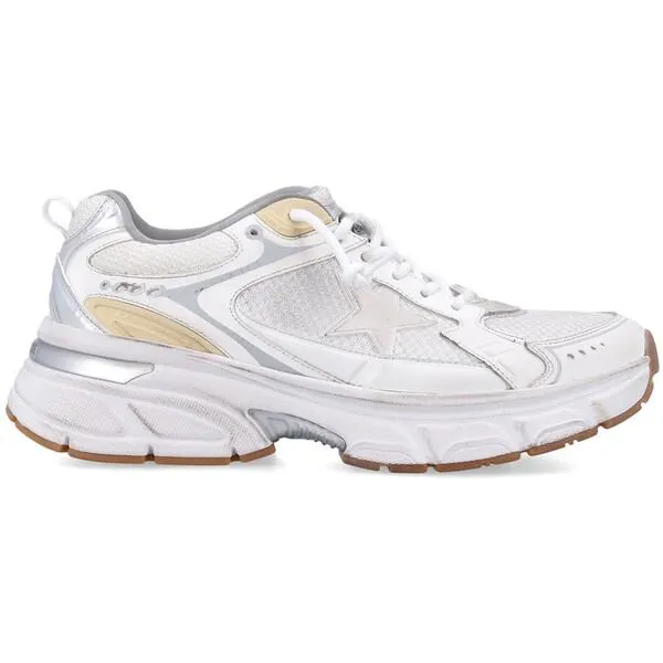 Golden Goose ゴールデングース メンズ - スニーカー Golden Goose Lightstar White Gold 【US_8(26.0cm) 】