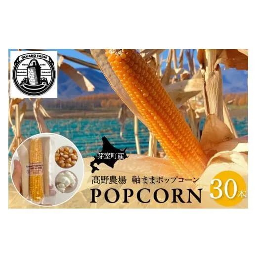 ふるさと納税 菓子 スナック 北海道 芽室町 手軽で美味しい 北海道十勝芽室町 ポップコーン イエロー30本 me066-003c