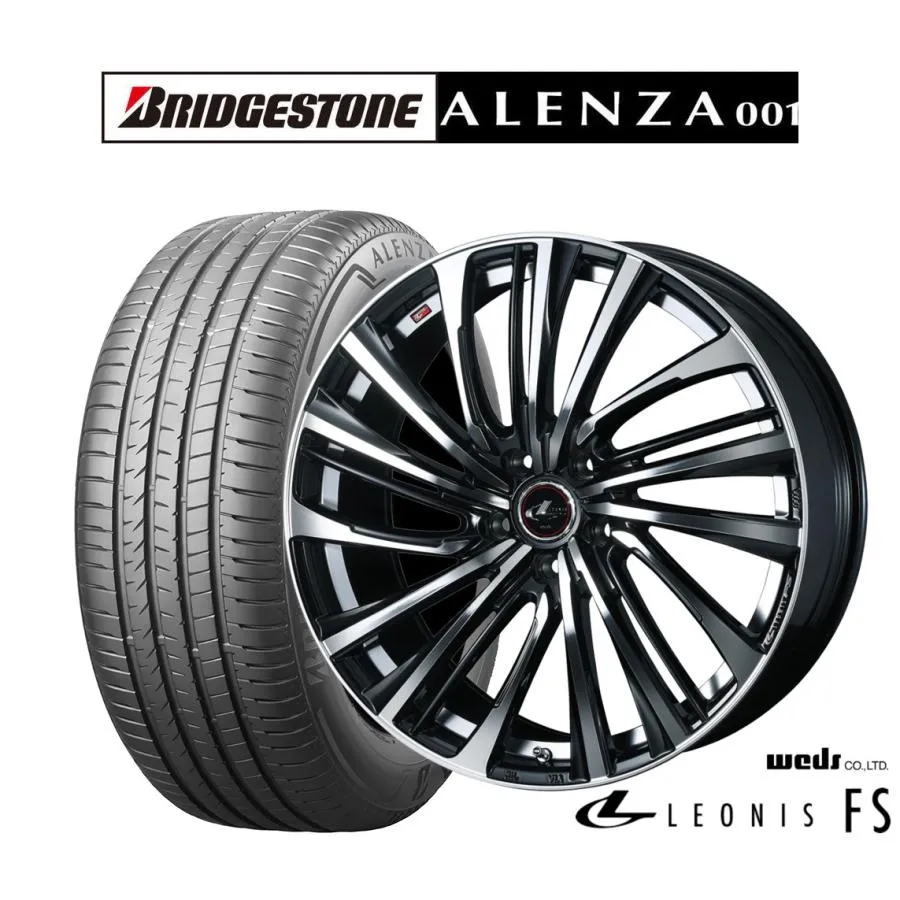 サマータイヤ ホイール4本セット ウェッズ レオニス FS ブリヂストン ALENZA アレンザ 001 235/50R19