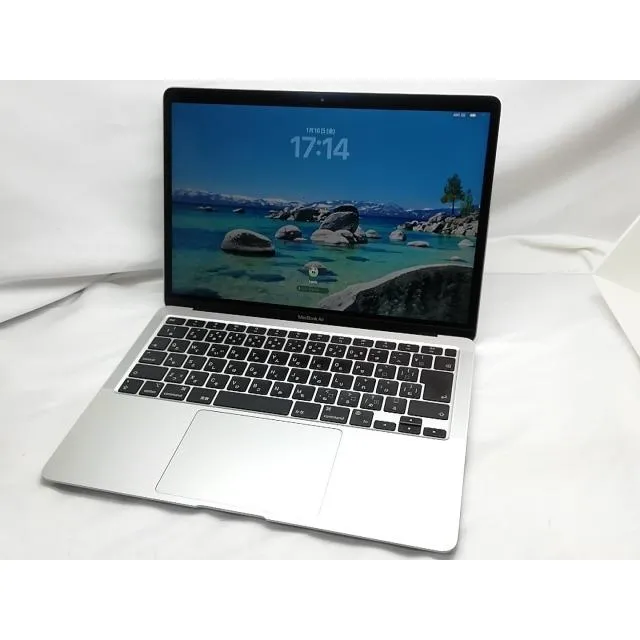 【中古】Apple MacBook Air 13インチ CTO (M1・2020) シルバー Apple M1(CPU:8C/GPU:7C)/16G/256G【秋葉3号】保証期間１ヶ月【ランクB】