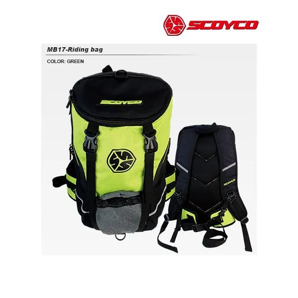 SCOYCO(スコイコ) MB17 ライディングバッグ[グリーン]   MB17-GR