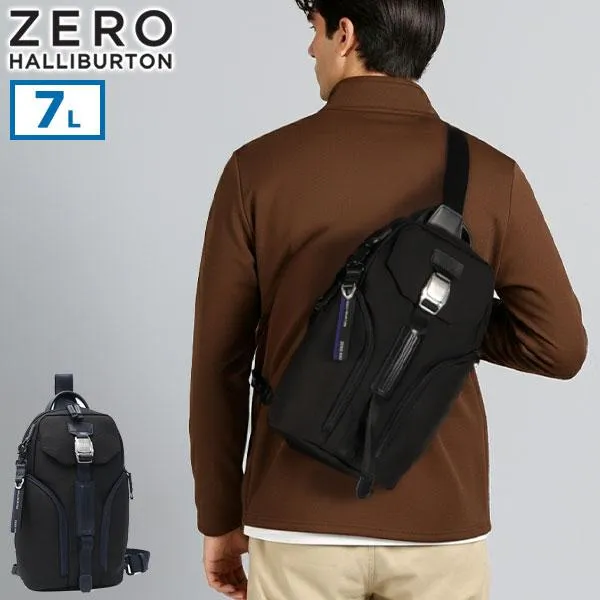 最大50%★5/25限定 正規品5年保証 ゼロハリバートン ボディバッグ メンズ ZERO HALLIBURTON 斜めがけ 軽量 撥水 7L B5 ZLM Large Sling Bag With Flap 81515