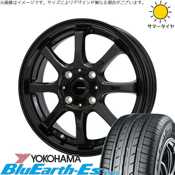 NONE タント ファンクロス デリカミニ 165/50R15 ホイールセット | ブルーアース ES32 \u0026 Gスピード G08 15インチ 4穴100