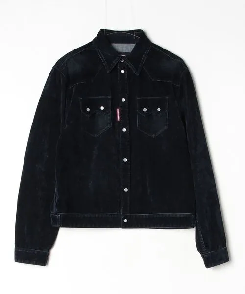 ジャケット テーラードジャケット Flocked Cord Jean Jacket/0252 メンズ レディース