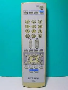 【中古】三菱 テレビリモコン R-S30