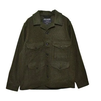 フィルソン FILSON マッキノー クルーザー ジャケット ウールジャケット （フォレストグリーン）