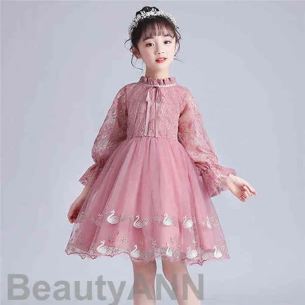 新生活 ドレス 子供ドレス キッズ 膝丈ワンピース 高級dress ピアノ発表会 ベージュ 子供ドレス 誕生日 パーティー ベビードレス 長袖 子どもドレス フォーマル 七五三 お呼ばれ イベント ステージ衣装 結婚式 演奏会 100