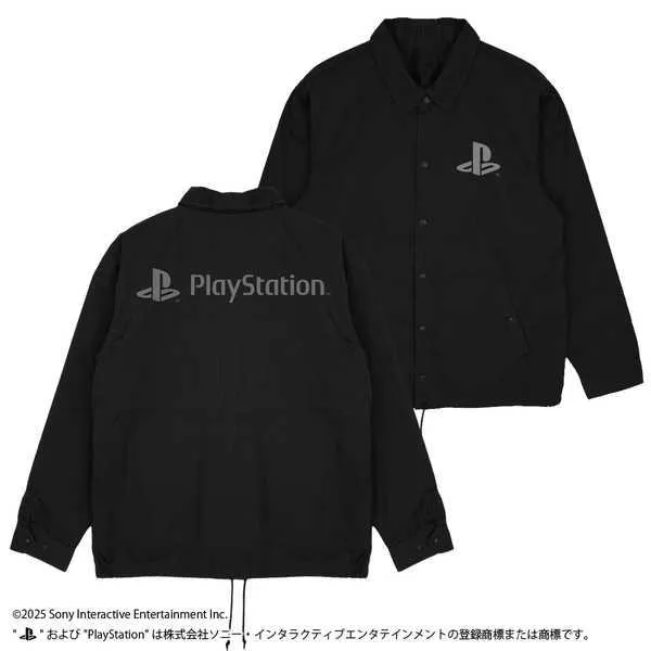 プレイステーション T/Cコーチジャケット for PlayStation BLACK-M【予約 再販 6月中旬 発売予定】