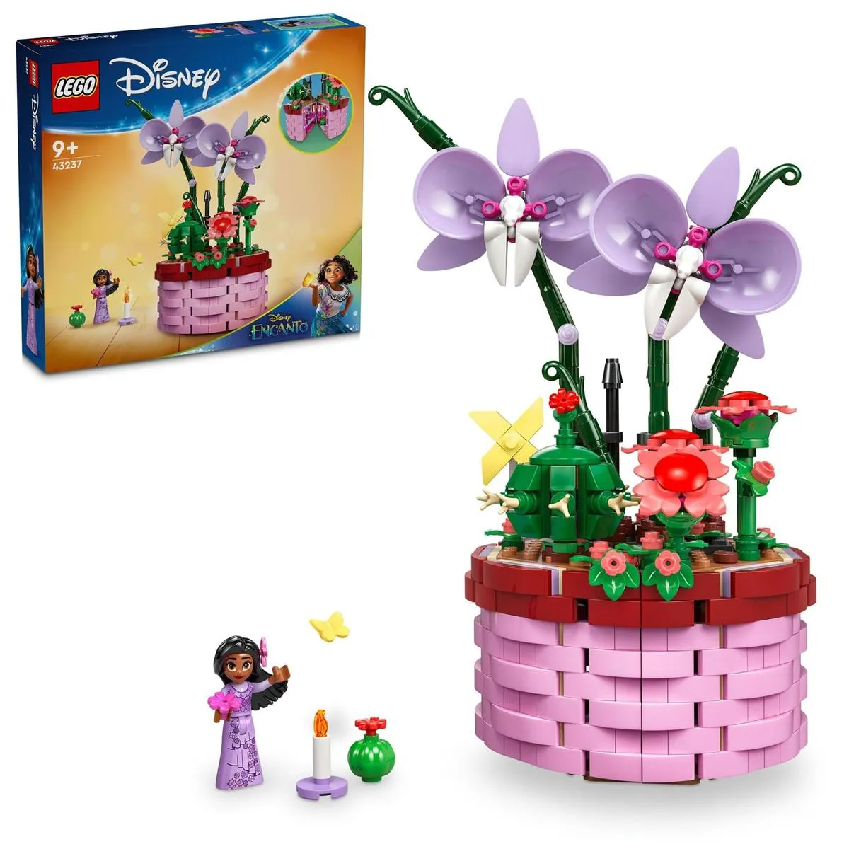 レゴ(LEGO) ディズニー イサベラのフラワーポット おもちゃ 玩具 プレゼント 誕生日 ブロック クリスマス 女の子 男の子 子供 9歳 10歳 11歳 小学生 ごっこ遊び おままごと ディズニー グッズ 43237