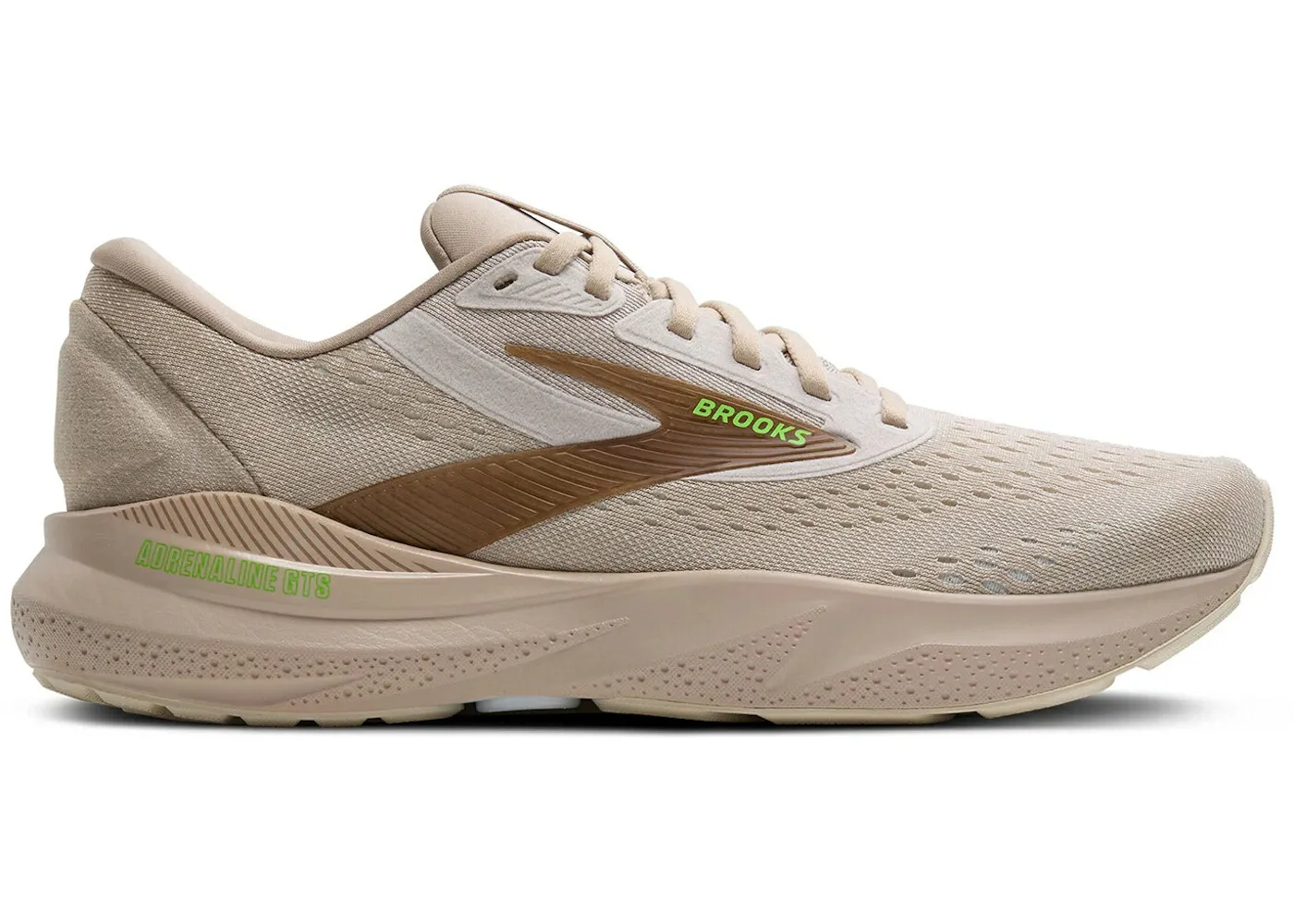 ブルックス 灰色 グレー 緑 グリーン スニーカー メンズ BROOKS ADRENALINE GTS 24 CHATEAU GREY PORTABELLA GREEN / CHATEAU GREY PORTABELLA GREEN